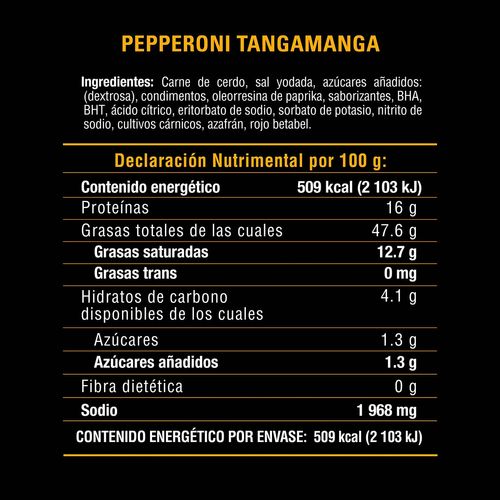 Pepperoni Tangamanga 100g