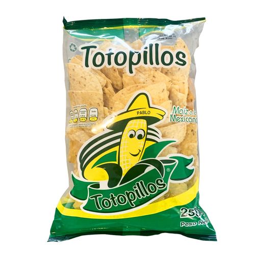 Totopo Ochoa Maiz 250g.