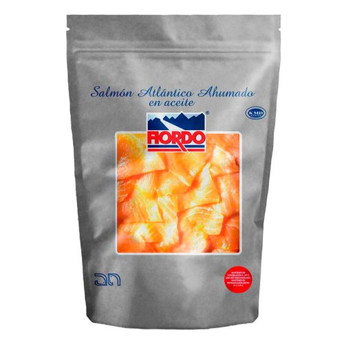 Salmón Ahumado Fiordo Rebanadas en Aceite 210g