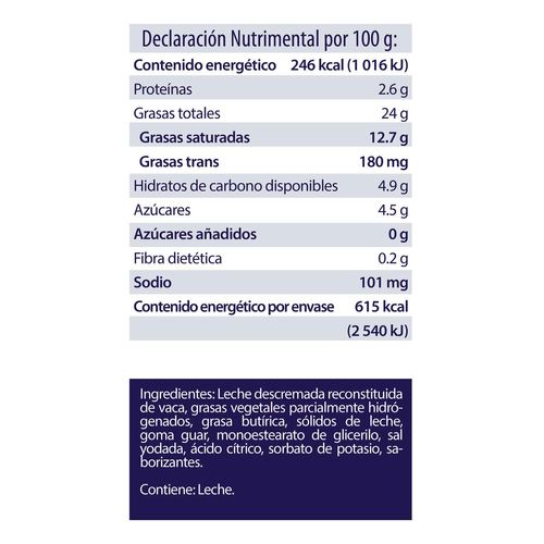 Crema Norteñita 250g