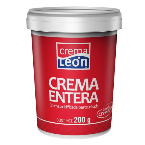 Crema León Entera 200g