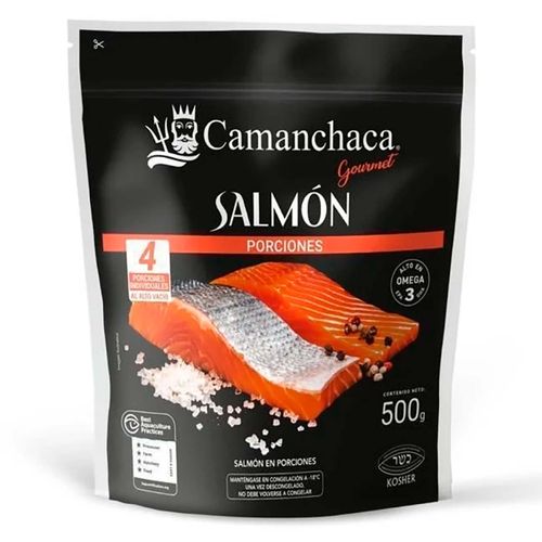 Salmón en Porciones Camanchaca 500g
