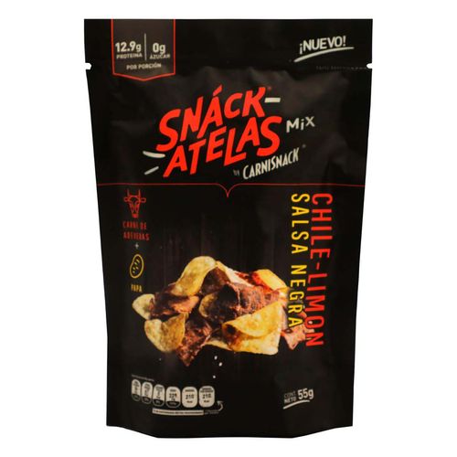 Snakatelas Carnisnack Salsa Negra 55g