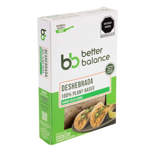 Carne Deshebrada en Salsa Verde Better Balance 400g