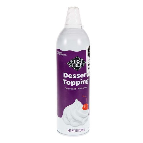 Crema Batida Deslactosada First Street 396g