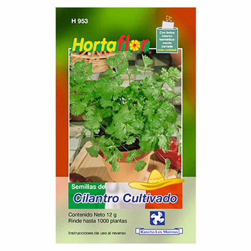 Semilla Hortaflor H953 Cilantro Cultivad