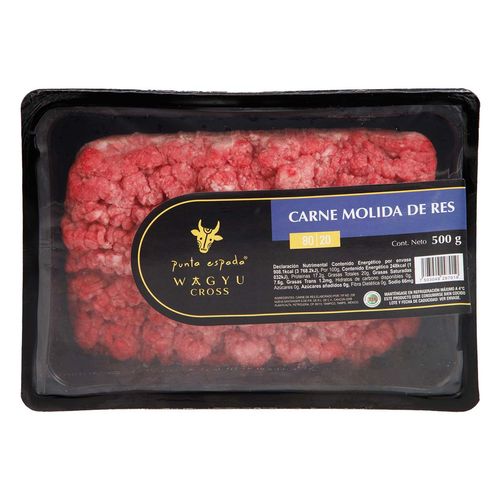 Molida de Res Wagyu Punta Espada 500g