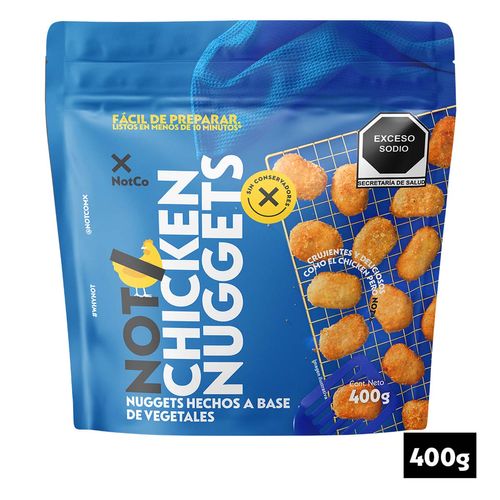 Nuggets Not Chicken a Base de Vegetales Notco 400g
