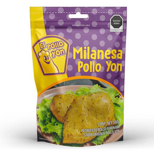 Milanesa Pollo Yon 500g