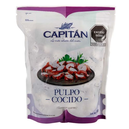 Pulpo Cocido Capitán 500g