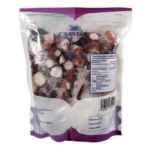 Pulpo Cocido Capitán 500g