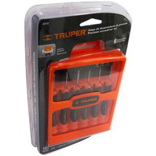 Juego con Desarmadores de Joyero Truper 6 Piezas