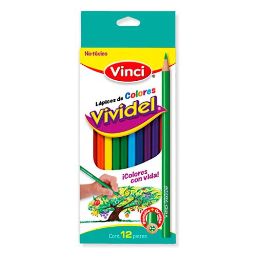 COLORES VIVIDEL  12 PZ