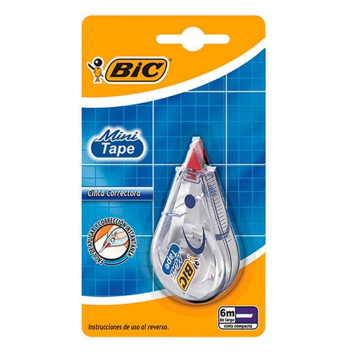 Corrector Bic Mini Tape Cinta Compacta 1 Pieza
