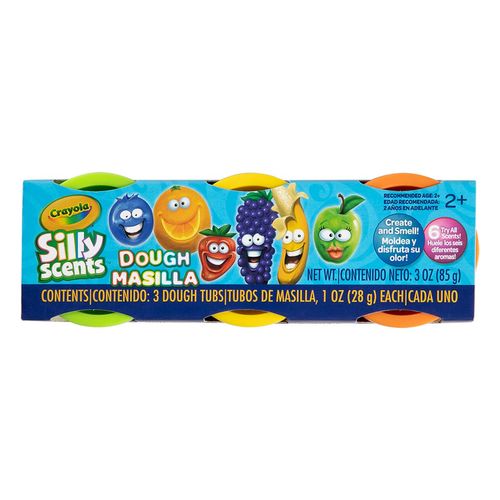 3 Masas Crayola Aromas frutales