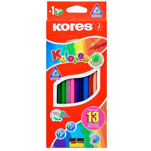 Lapices De Colores Kores 13 Pz