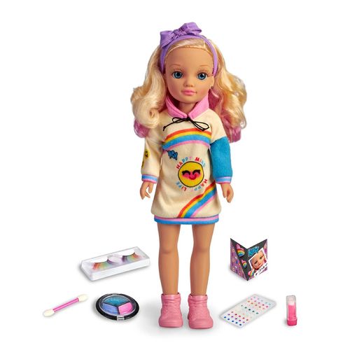 Muñeca Nancy Maquillaje de Arcoiris