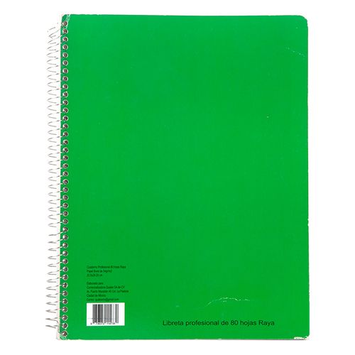 Cuaderno Quales Profesional Raya 80 Hojas