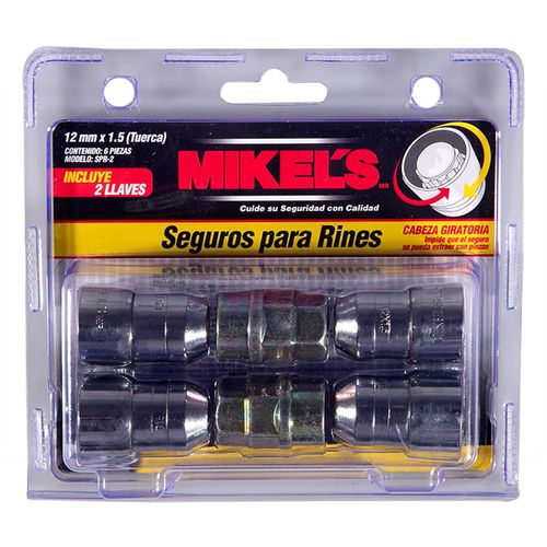 Seguro Rin Mikel´s 12 mm X 1.5 Tuerca