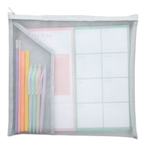 Set de Accesorios Paper Oficina Pastel