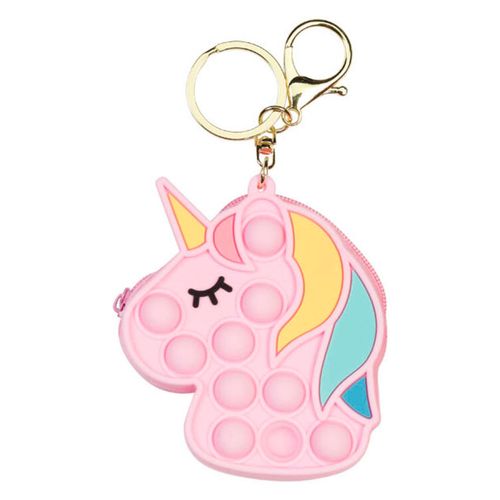 Bolsa de Monedas Paper Unicornio Rosa