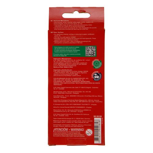Plumon Faber-Castell 6 Pzs