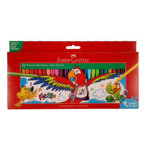Plumon Faber-Castell 30 Pzs