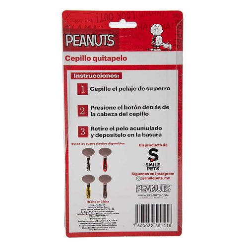 Cepillo Quitapelo Smilepets para Perro