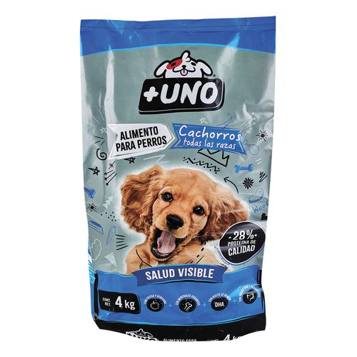 Alimento Seco para Perro Cachorros +Uno 4kg