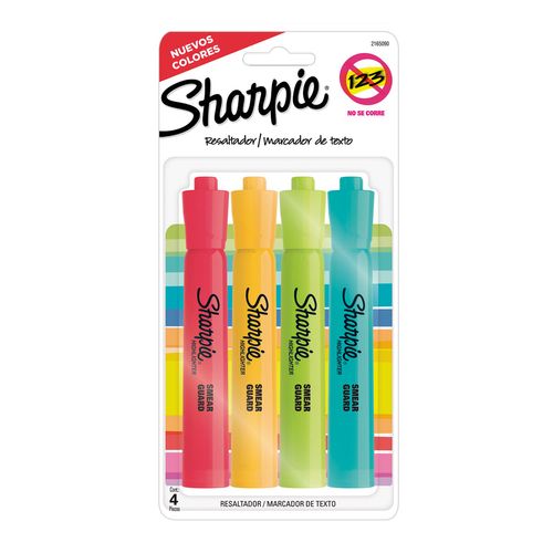 Resaltadores Sharpie Tank Fluorescentes