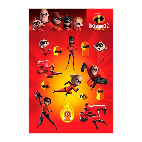 Stickers Upak Increibles 2
