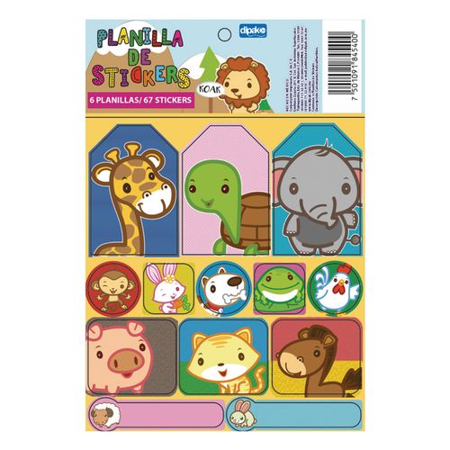 Stickers Upak Animales