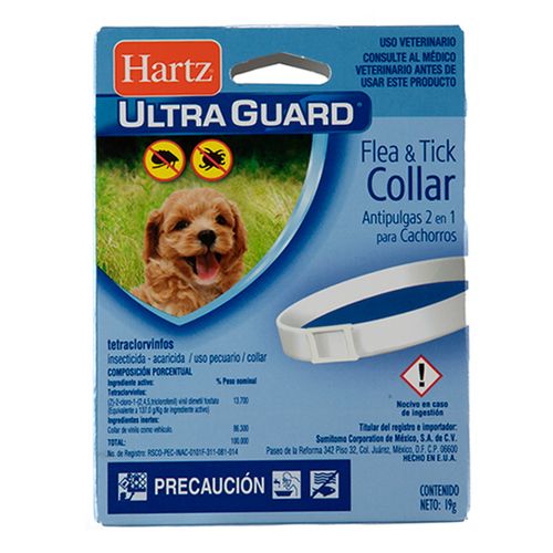 Collar Antipulgas Hartz 2 en 1 Cachorros