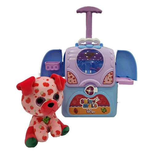 Peluche Shinymals 12" con Transportadora