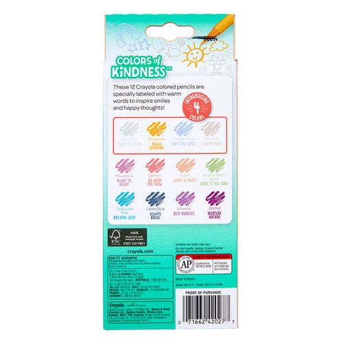 Lapices De Colores Crayola 12 Pzas
