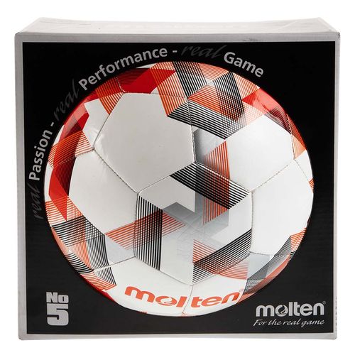 Balón Soccer Molten Blanc- naranj No 5