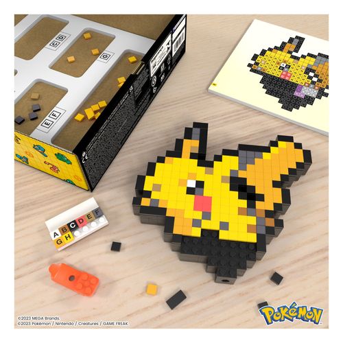 Mega Pokémon Juguete de Construcción Pikachu Píxel