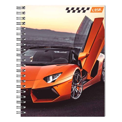 Cuaderno Dipak Profesional 100H Raya Autos de Lujo