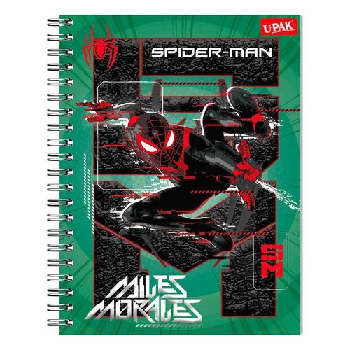 Cuaderno Dipak Profesional 90H Cuadro Chico Spiderman Punk