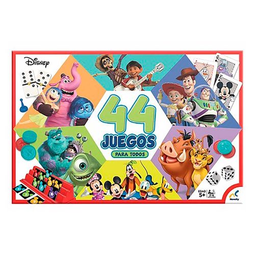 Set 44 Juegos Disney Caja Cartón