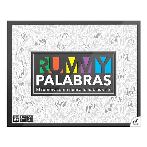 Juego De Mesa Rummy Palabras