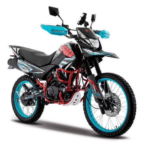 Motocicleta Italika Azul DM200