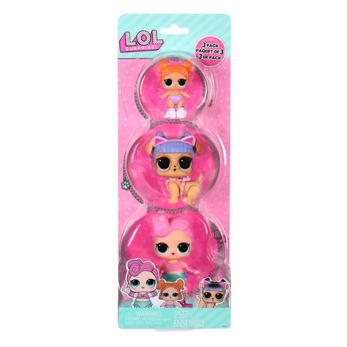 Muñeca Lol Surprise Hermana y mas 3 Pack