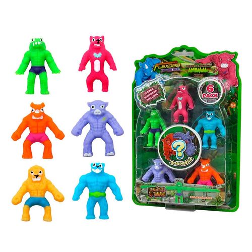 Figura De Acción Infantil Masculino Flexors Ruz (Micropack)