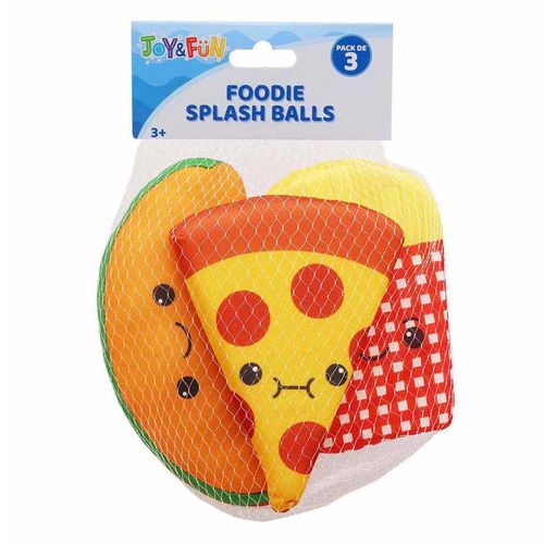 Foodie Splash Balls Para Alberca Joy & Fun 3 Pack
