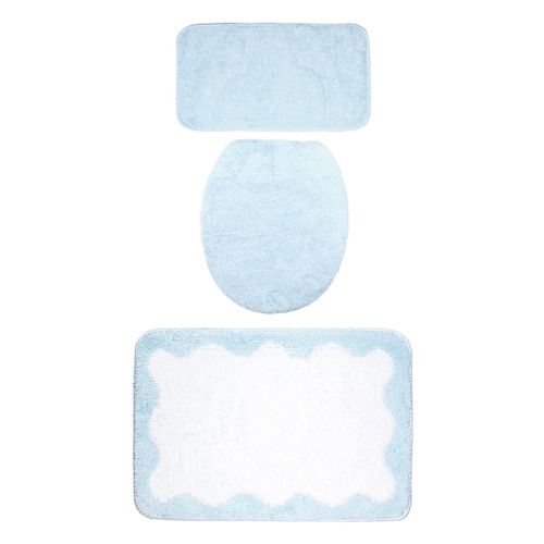 Juego De Baño Home Access Arlette Azul
