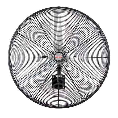 Ventilador de Pared Mytek 3 Velocidades 30 Pulgadas Metálico Negro 3422