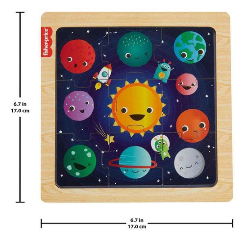 Fisher-Price Juguete Mis Primeros Rompecabezas de Madera