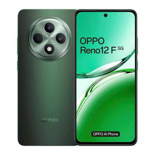 Celular Oppo Reno 12F 256GB 12GB 5G Verde Desbloqueado