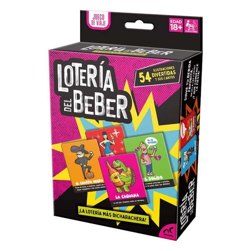 Juego De Viaje Loteria Del Beber